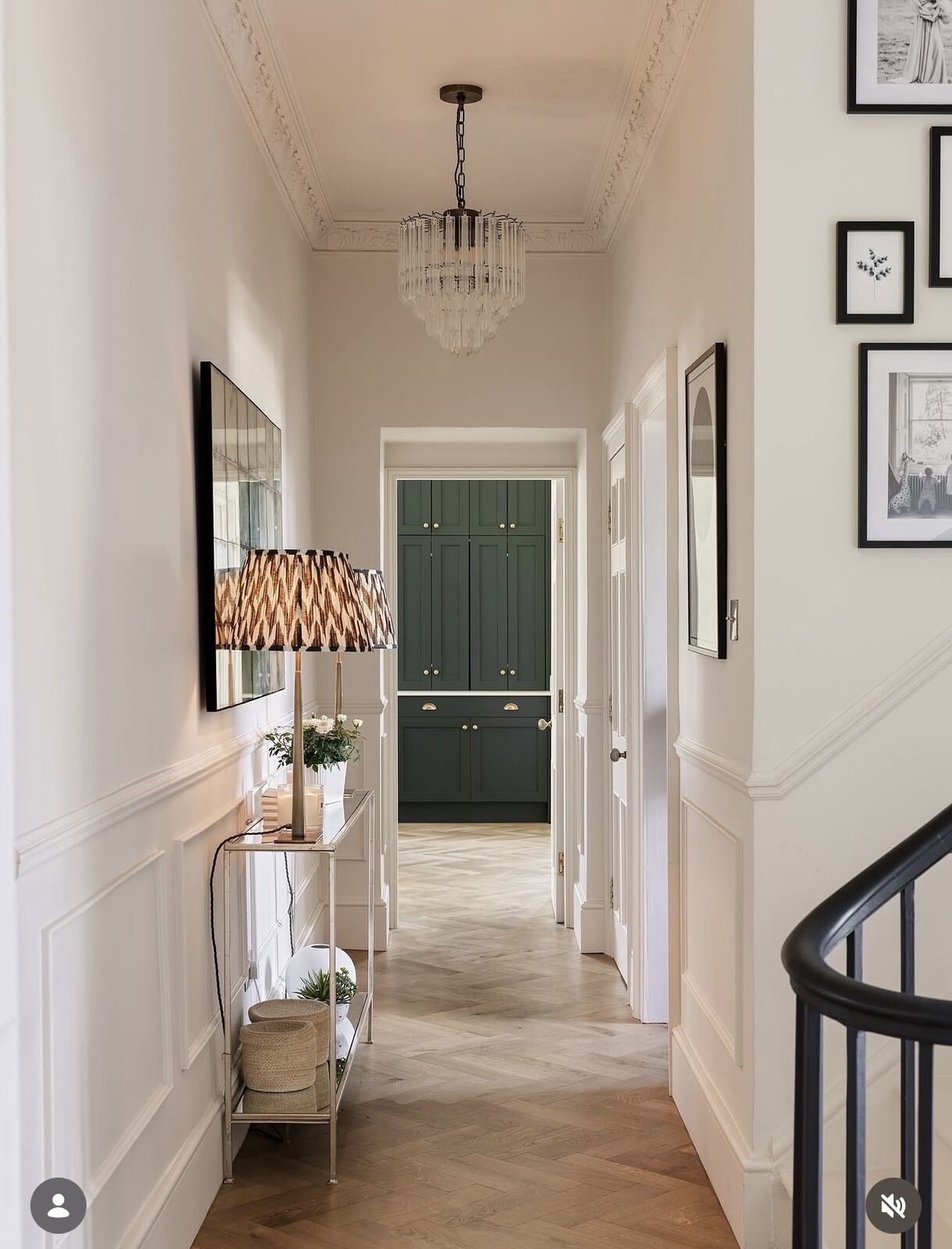 Hanham House — hallway and staircase