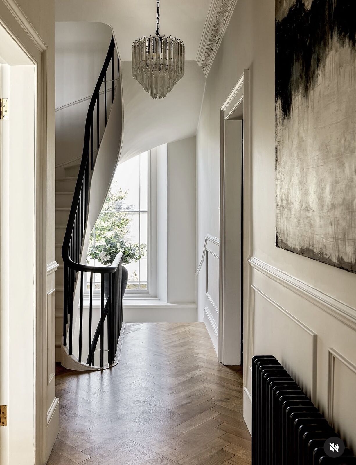 Hanham House — hallway and staircase
